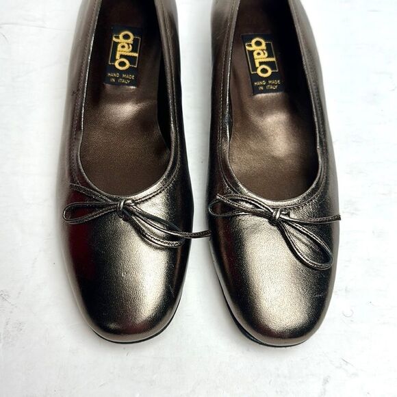 NWOB GALO Vintage Leather Ballerina Flats Hand made in Italy EUR 37,5 - Picture 3 of 13